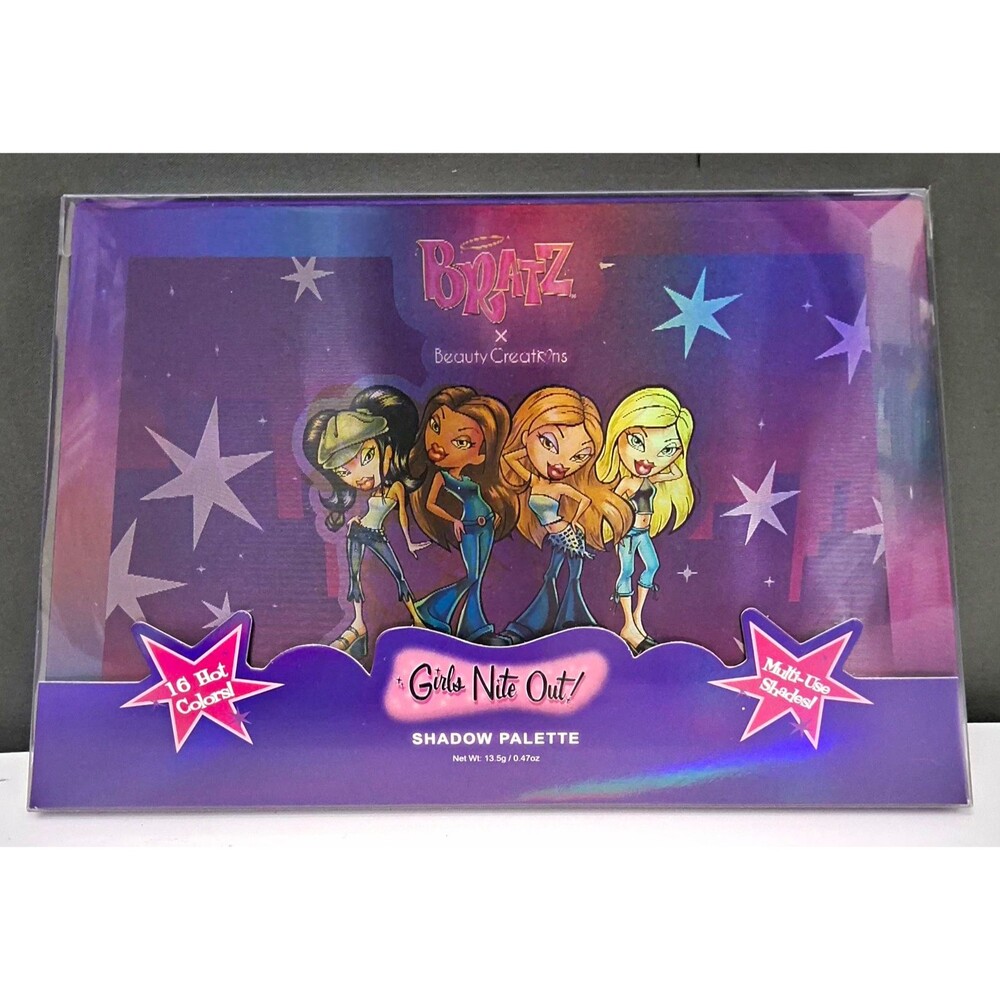 Beauty Creations Bratz Girls Nite Out Eyeshadow Palette Matte/Shimmer 0.47oz